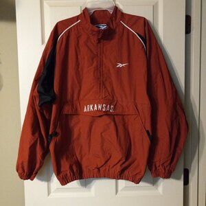 Reebok Men's Size  Medium Arkansas Nylon Pullover